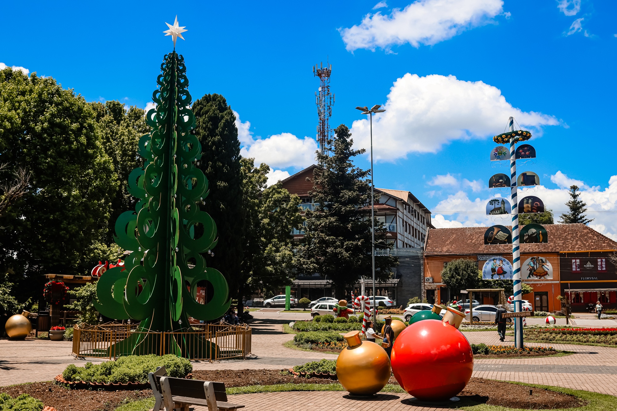 Natal em Nova Petrópolis conta com Árvore de Natal gigante  