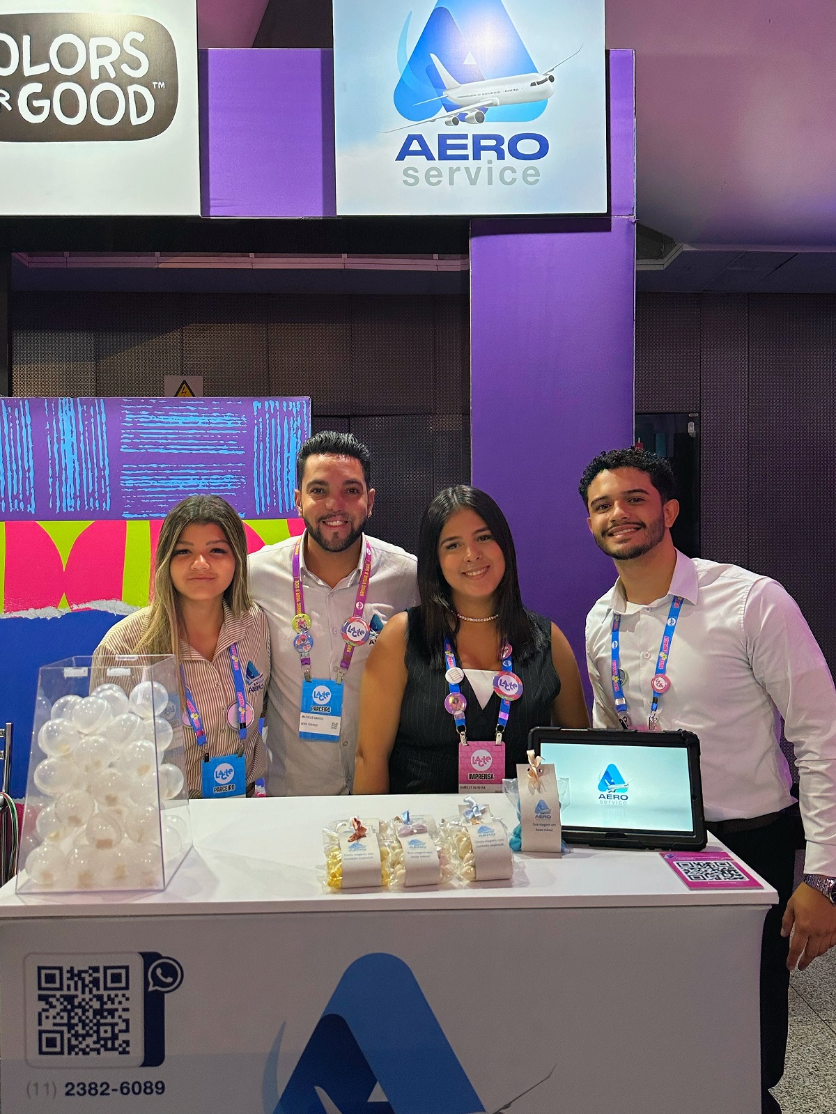 Aero Service amplia presença no mercado MICE durante o LACTE 21 em São Paulo
