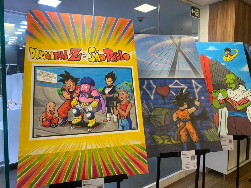 Exposição inédita de Dragon Ball chega ao Centro de São Paulo