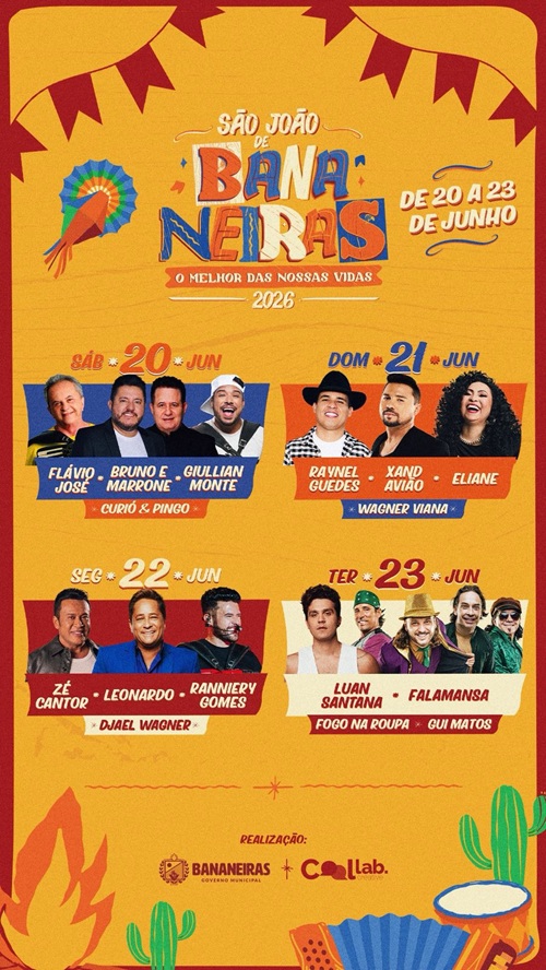 Do sucesso de 2025 à cobertura total: A nova era do São João de Bananeiras