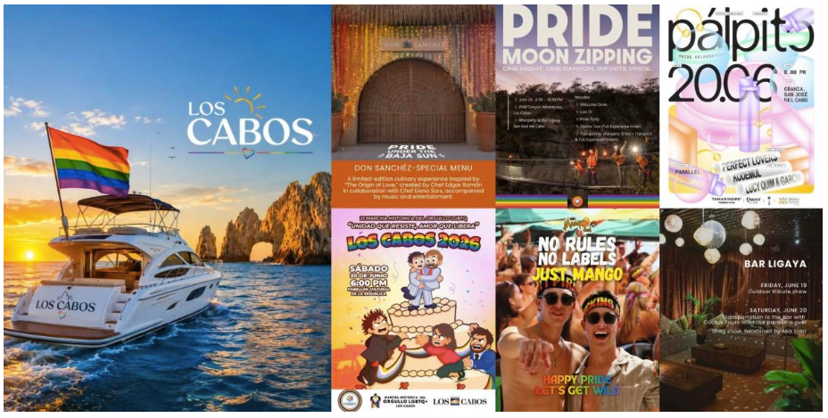 Los Cabos celebra o Mês do Orgulho com experiências exclusivas e reforça vocação como destino inclusivo