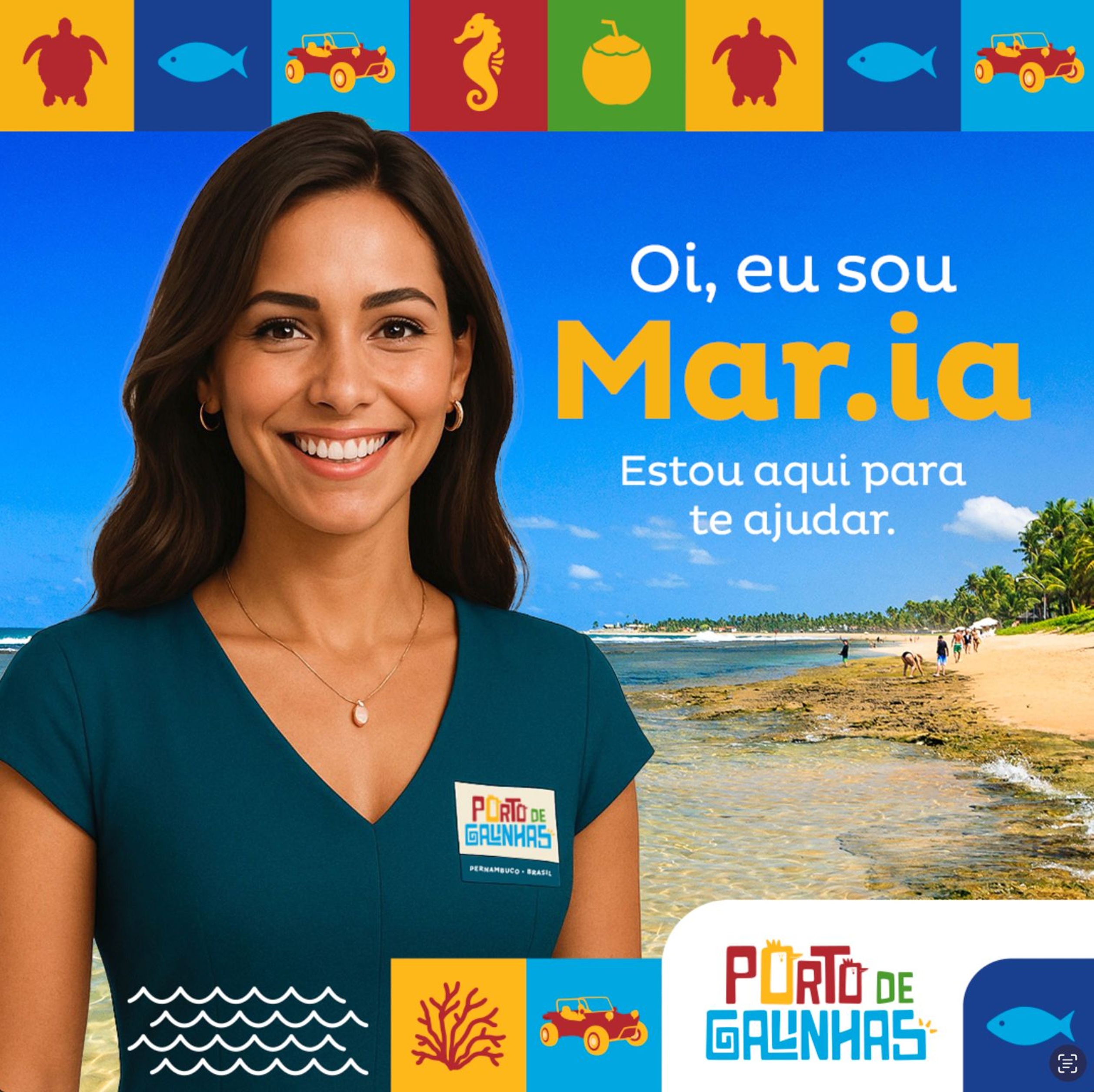 Porto de Galinhas lança MarIA e inaugura uma nova era da inteligência artificial no turismo brasileiro