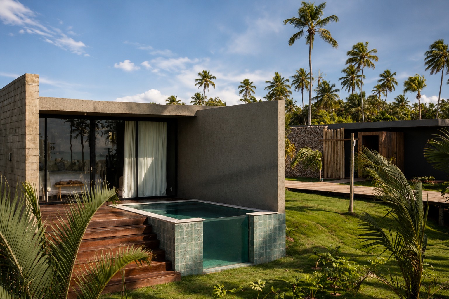 Novo hotel boutique reforça vocação da Praia do Patacho para turismo de charme
