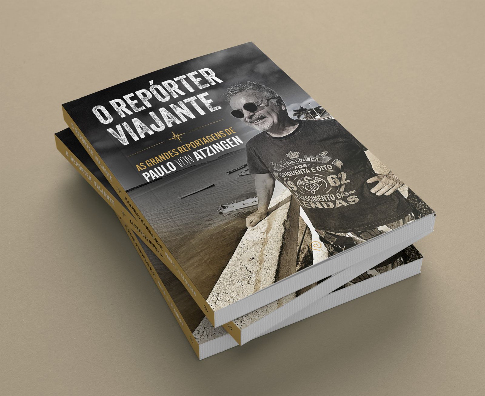 Paulo Von Atzingen lança ‘O Repórter Viajante’, seu 6º livro de jornalismo e literatura