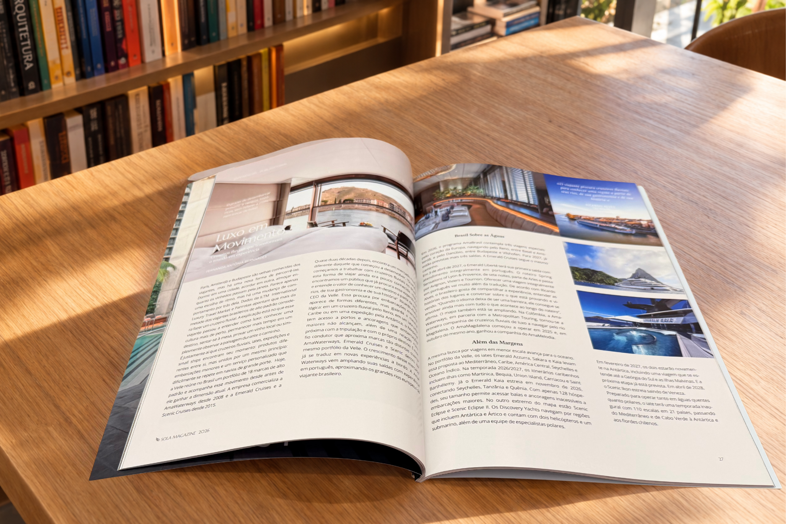 SOLA Magazine estreia no Brasil com edição impressa e curadoria editorial